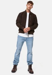 Indicode Winterjacke Maddoc Dunkelbraun/Braun/Khaki/Dunkelrot