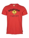 ROADSIGN australia T-Shirt Raute Rot ROADSIGN australia T-Shirt Raute Rot