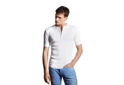 SCHIESSER REVIVAL T-Shirt Herren Shirt 1/2 Arm Kurzarm Unterhemd Grau/Weiß/Blau/Creme