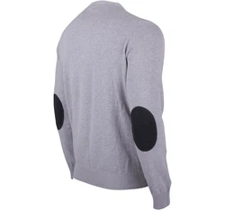 hemmy Fashion Cardigan Jacke Pullover Herren Grau/Hellgrau