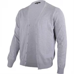 hemmy Fashion Cardigan Jacke Pullover Herren Grau/Hellgrau