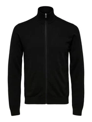 SELECTED HOMME Strickjacke 'Berg' (1) Schwarz