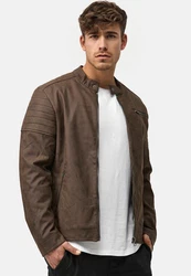 Indicode Winterjacke Manuel Dunkelbraun/Braun/Grau/Khaki