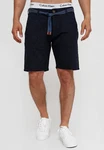 Indicode Chinoshorts Enford Weiß/Dunkelblau/Hellblau/Creme/Rot