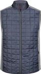 James & Nicholson Steppweste Hybrid Strickfleece Gilet 