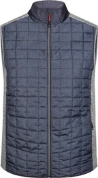 Steppweste JN 740 Herren Hybrid Strickfleece Gilet