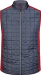 James & Nicholson Steppweste Hybrid Strickfleece Gilet 