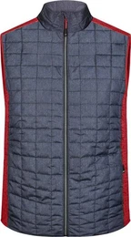 Steppweste JN 740 Herren Hybrid Strickfleece Gilet
