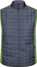 Steppweste JN 740 Herren Hybrid Strickfleece Gilet