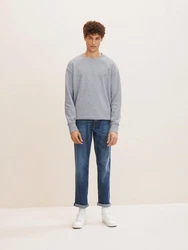 TOM TAILOR Herren Marvin Straight Jeans Blau/Hellblau