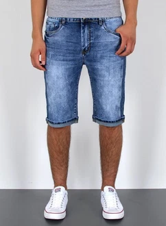 ESRA Herren Jeans Shorts Bermuda AS431 ESRA Herren Jeans Shorts Bermuda AS431