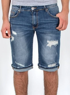 ESRA Herren Jeans Shorts Bermuda AS431 ESRA Herren Jeans Shorts Bermuda AS431