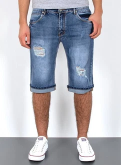 ESRA Herren Jeans Shorts Bermuda AS431 ESRA Herren Jeans Shorts Bermuda AS431