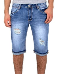 Jeansshorts Herren Sommerhose Jeans Shorts Herren Jeans-Shorts Stretch kurze Hose Jeans-Shorts Herren kurze Jeans Herren Sommer Hose Jeans Shorts