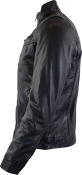 Ricano Lederjacke Albert Dunkelblau/Blau/Hellblau