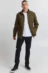 Indicode Fieldjacket IDBolven Dunkelgrün/Khaki/Braun