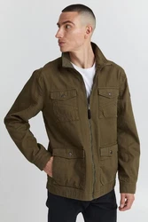 Indicode Fieldjacket IDBolven Dunkelgrün/Khaki/Braun