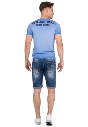 Cipo & Baxx Jeansshorts Herren Kurze Hose 21CB-BANS 21CB17-BANS