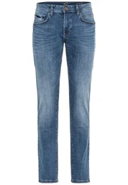 5-Pocket-Jeans Regular Fit Houston aus Baumwolle im 5-Pocket-Style