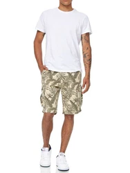 Tazzio Cargoshorts A201 Khaki/Beige/Gelb/Dunkelgrün