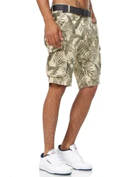Tazzio Cargoshorts A201 Khaki/Beige/Gelb/Dunkelgrün