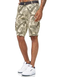 Tazzio Cargoshorts A201 Khaki/Beige/Gelb/Dunkelgrün