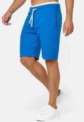 Indicode Herren Sweatshorts Aldrich Blau/Hellblau