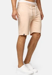 Indicode Herren Sweatshorts Aldrich Cameo Rose