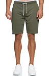 Indicode Herren Sweatshorts Aldrich Dunkelgrün/Khaki/Grün