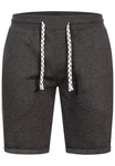 Indicode Herren Sweatshorts Aldrich Dunkelgrau/Schwarz