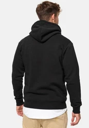Indicode Hoodie Meza Schwarz/Braun
