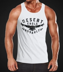 Neverless Tanktop Herren Desert Eagle Assault Beige/Grau/Grün/Rot/Blau