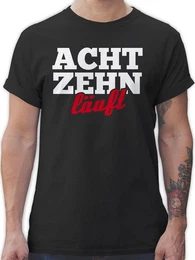 T-Shirt Achtzehn Luft 18. Geburtstag