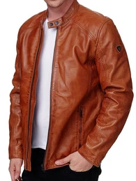 Lederjacke 19707 moderne & zeitlose Echtleder Jacke