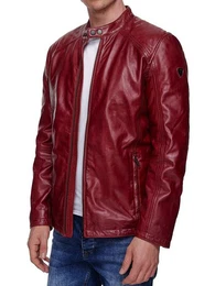 Lederjacke 19707 moderne & zeitlose Echtleder Jacke