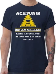 T-Shirt Bin am Grillen Grillzubehr & Grillen Geschenk