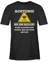 T-Shirt Bin am Grillen Grillzubehr & Grillen Geschenk