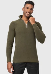 Indicode Strickpullover Mayer Dunkelgrün