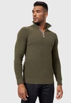 Indicode Strickpullover Mayer Dunkelgrün