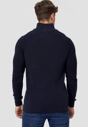 Indicode Strickpullover Mayer Dunkelblau