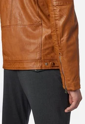RICANO Lederjacke Caesar Braun/Beige/Orange