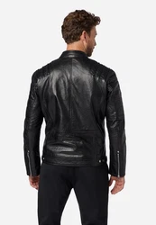 RICANO Lederjacke Caesar Schwarz