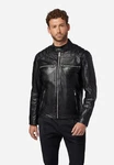 RICANO Lederjacke Caesar Schwarz