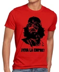 Viva Imperium T-Shirt Style3 (star krieg wars imperium der sterne vader) Dunkelrot
