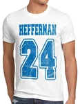 style3 T-Shirt Heffernan (24) Blau/Creme/Weiß/Rot