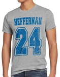style3 T-Shirt Heffernan (24) Blau/Grau/Rot