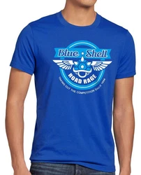 style3 T-Shirt Mario Super SNES N64 Switch Brothers Wii U blau