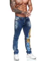 Straight-Jeans JK3000 (Jeanshose Designerjeans Bootcut, 1-tlg) Fitness Freizeit Casual