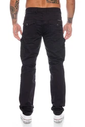 Cipo & Baxx Cargohose Herren Cargo Jeans Hose Dunkelblau/Schwarz/Grau/Dunkelgrau/Blau