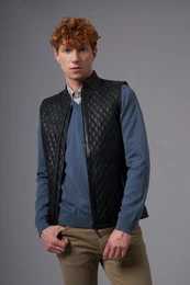 Lederweste BD02372 Herren Lowell echt Lederweste